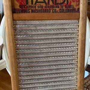 Vintage Columbus Washboard